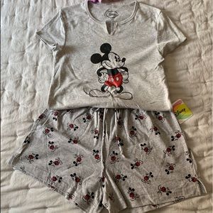 ✨Disney 💕 Mickey Knit Shorts PJ